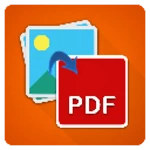 Logo of Image To PDF Converter android Application 